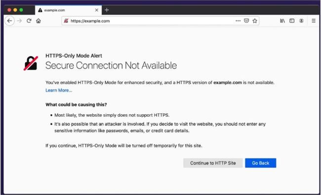 Firefox 83瀏覽器引入僅支持HTTPS模式 HTTP需要用戶(hù)同意才可以訪問(wèn)