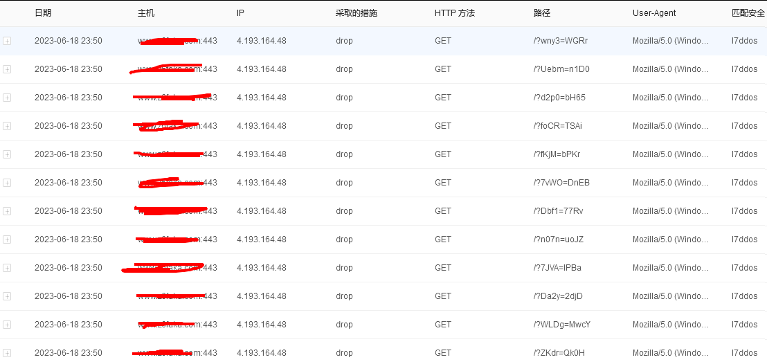 利用京東云星盾SCDN防御CC攻擊實例