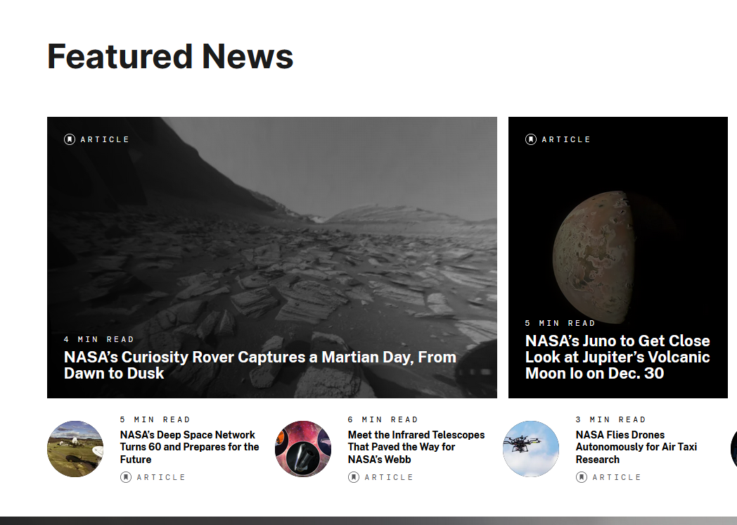 NASA 用 WordPress 做了個網(wǎng)站，竟花了上百萬美金
