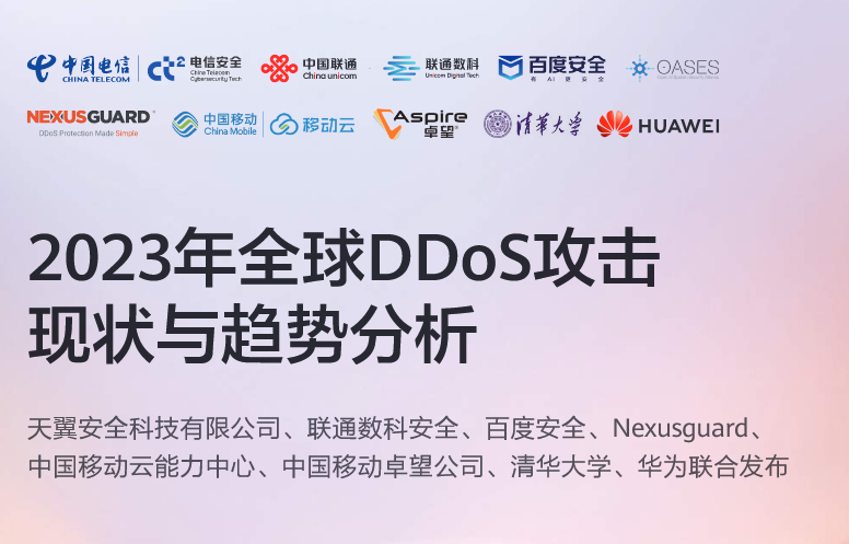 2023年全球DDoS攻擊態(tài)勢(shì)